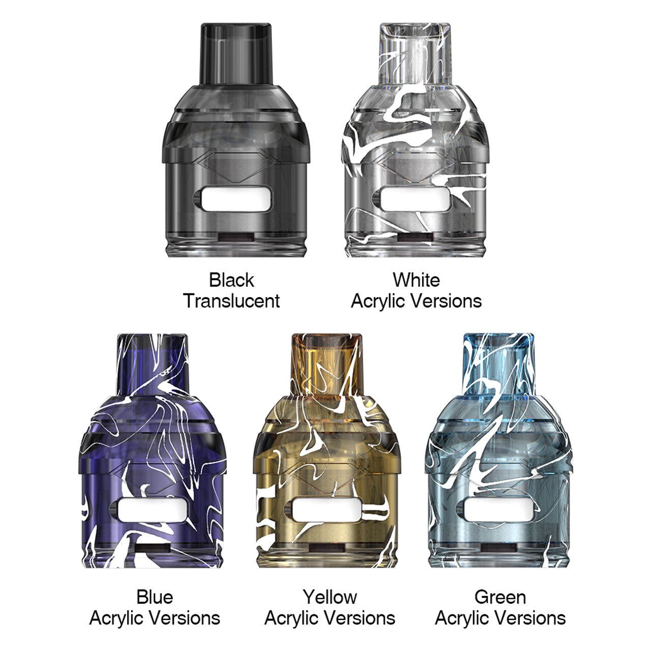iJoy Diamond VPC UniPod Cartridges group photo