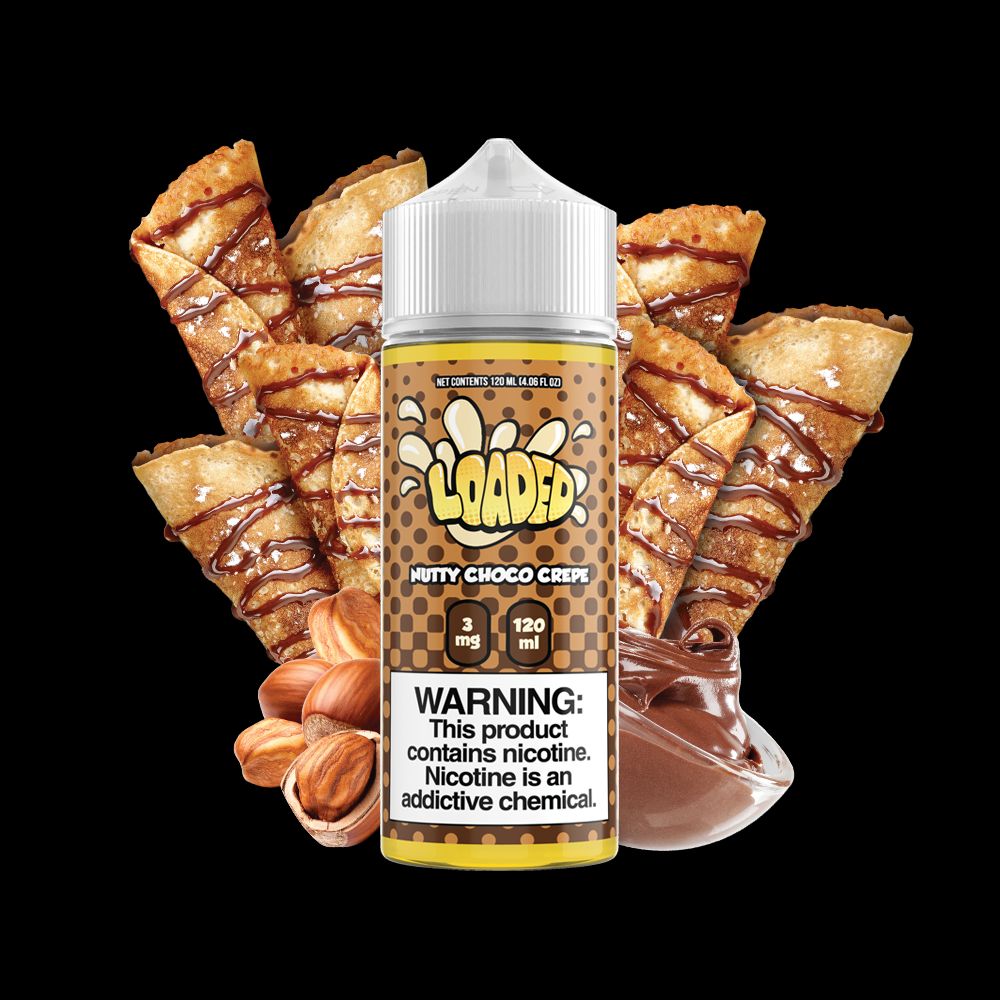 Nutty Choco Crepe by Loaded Series 120ml Bottle