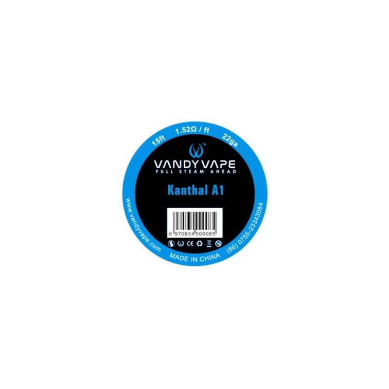 Vandy Vape Build Wire Kanthal A1 Wire Spools 15ft - 1.52ohm 22ga