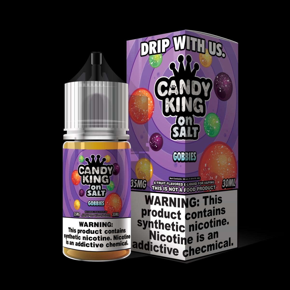Gobbies by Candy King on Salt Series 30mL with Packaging