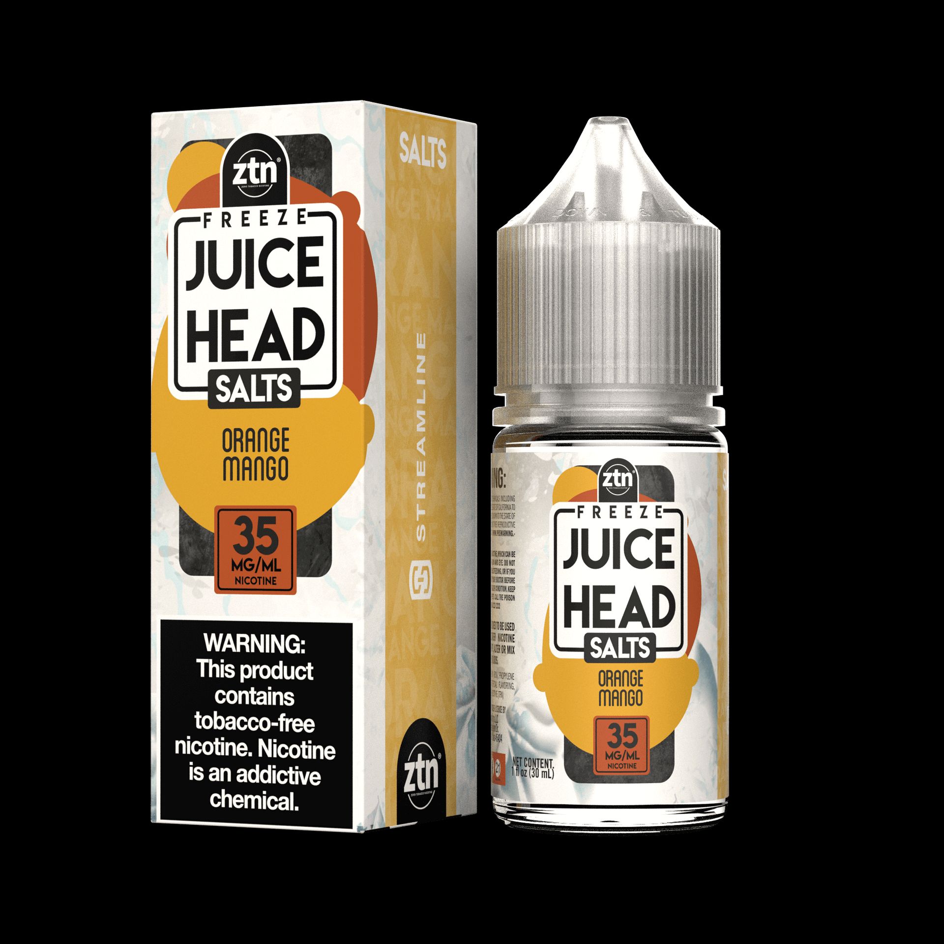 Orange Mango Freeze by Juice Head Salts Series 30mL with Packaging