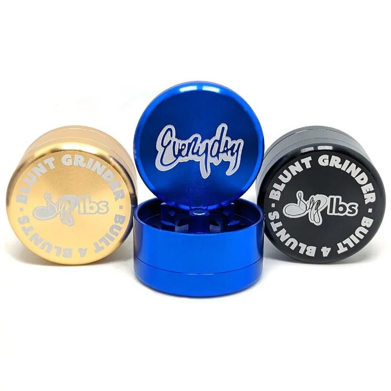 Dogg Lbs Everyday Blunt Grinder 55mm 3-Part - Group Photo