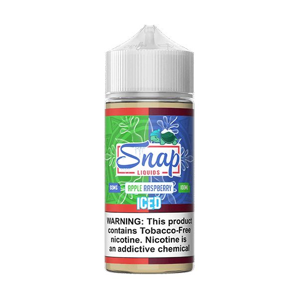 Apple Raspberry Iced by Snap Liquids Series 100mL Bottle
