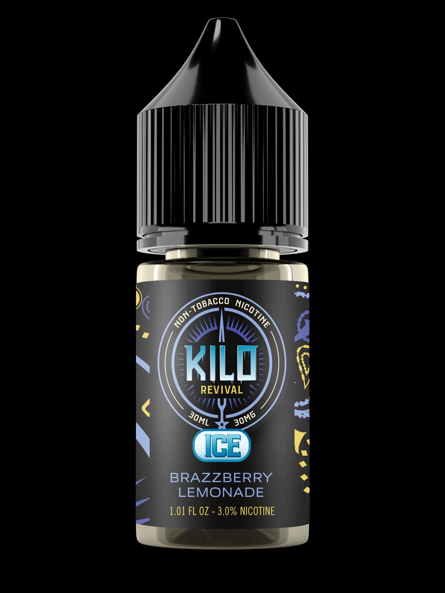 Brazzberry Lemonade Ice by Kilo Revival Tobacco-Free Nicotine Salt Series 30mL Bottle