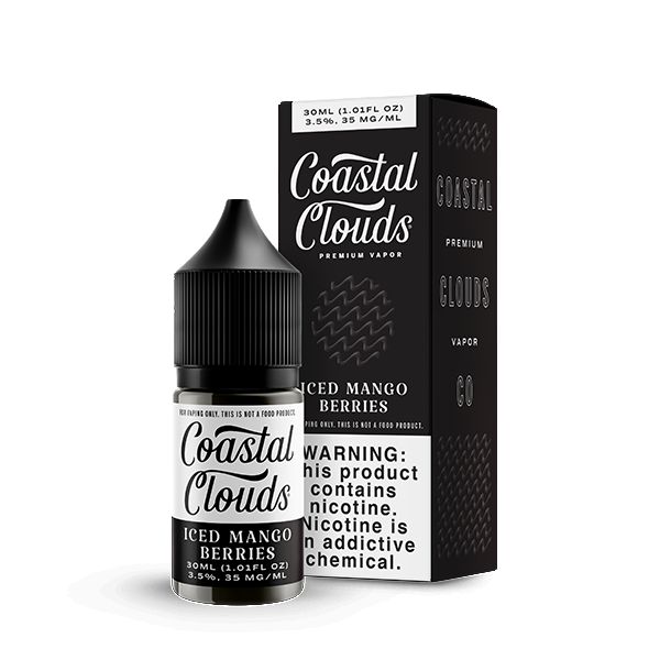 Iced Mango Berries by Coastal Clouds Salt 30ml with Packaging