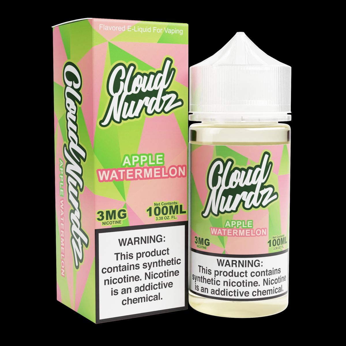 Watermelon Apple by Cloud Nurdz Series 100mL with Packaging