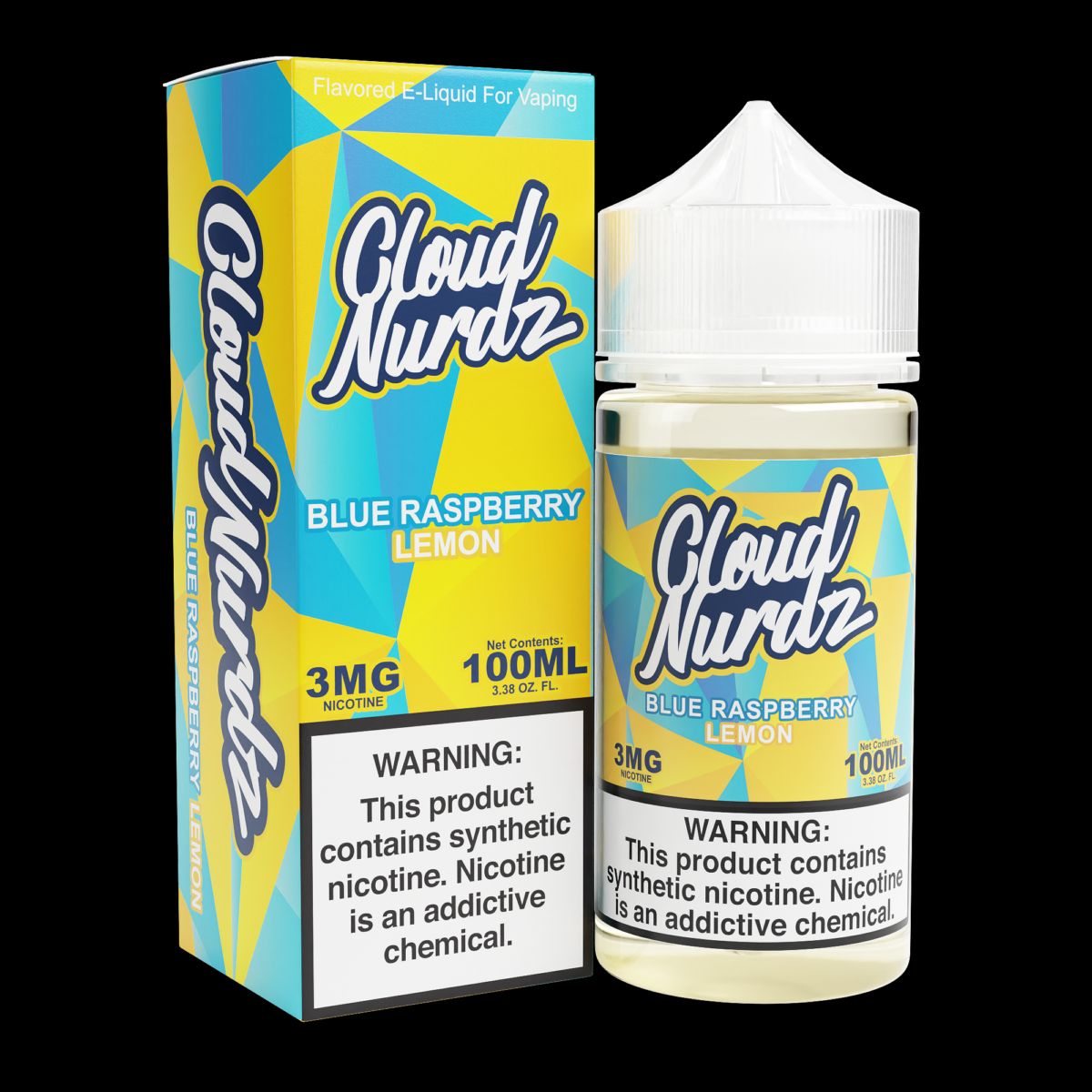 Blue Raspberry Lemon by Cloud Nurdz Series 100mL with Packaging