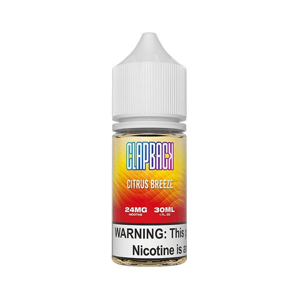 Citrus Breeze by Saveurvape - ClapBack TF-Nic Salts Series 30mL Bottle