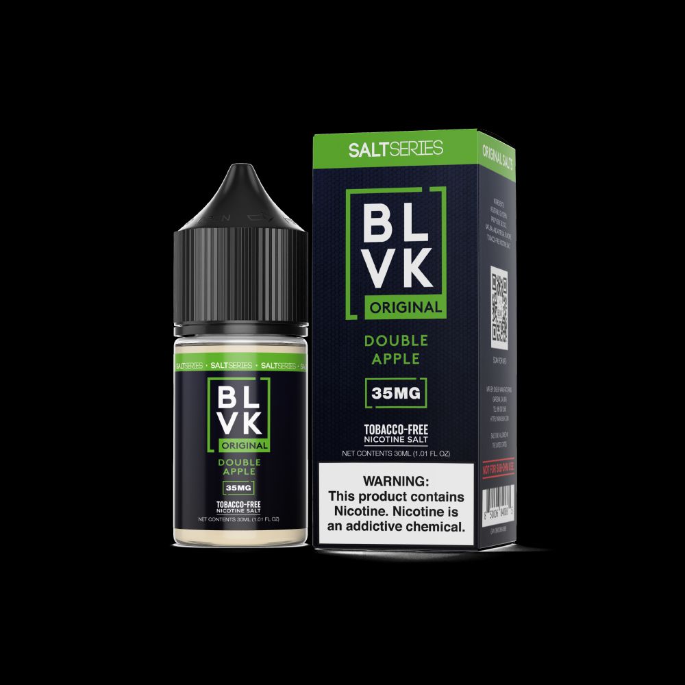 Double Apple by BLVK TF-Nic Salt Series 30mL with Packaging