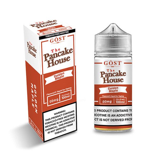 Golden Maple by GOST The Pancake House 100mL with Packaging