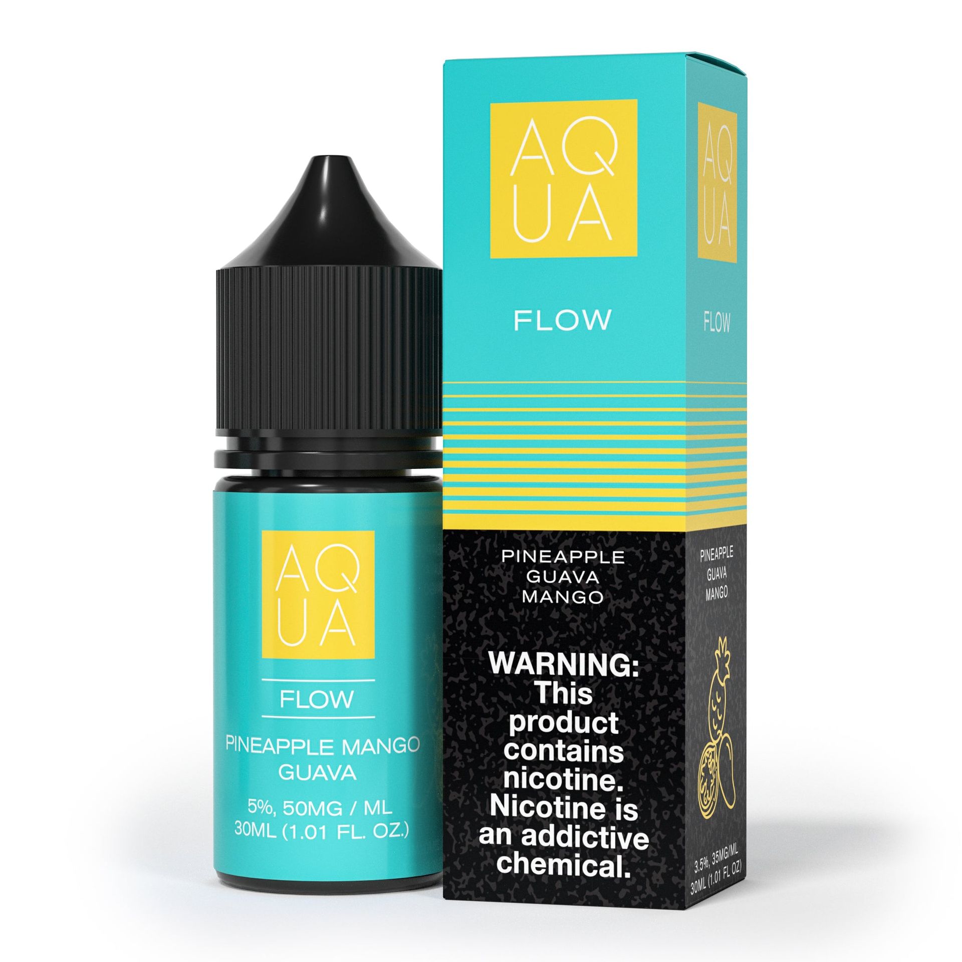 Aqua - Flow - 30mL Salts Bottle with packaging