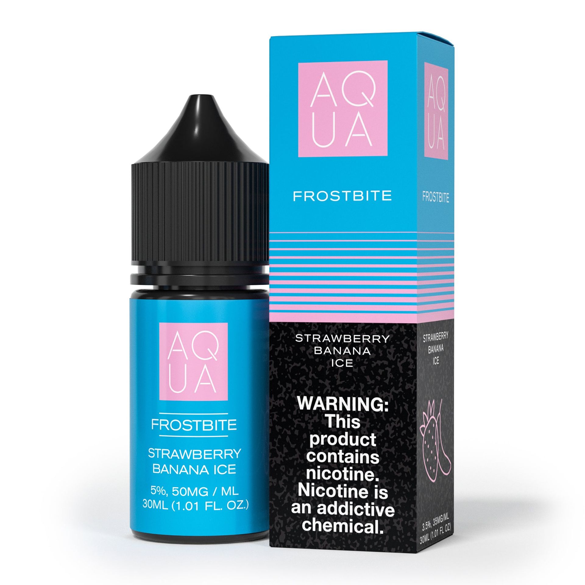 Aqua - Frostbite - 30mL Salts Bottle with packaging