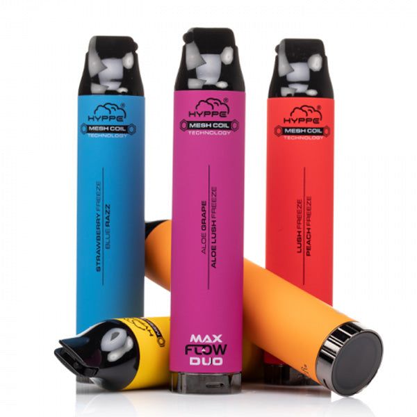 Hyppe Max Flow Duo Disposable | 2500 Puffs | 6mL Group Photo
