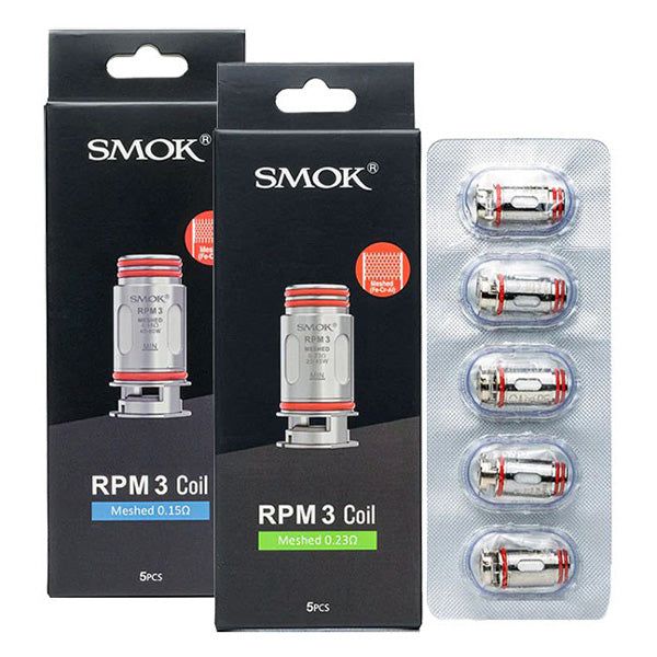 SMOK RPM 3 Replacement Coils 5-Pack Group Photo