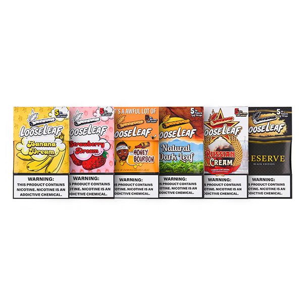 Loose Leaf – 5 wraps Single Pack Group Photo