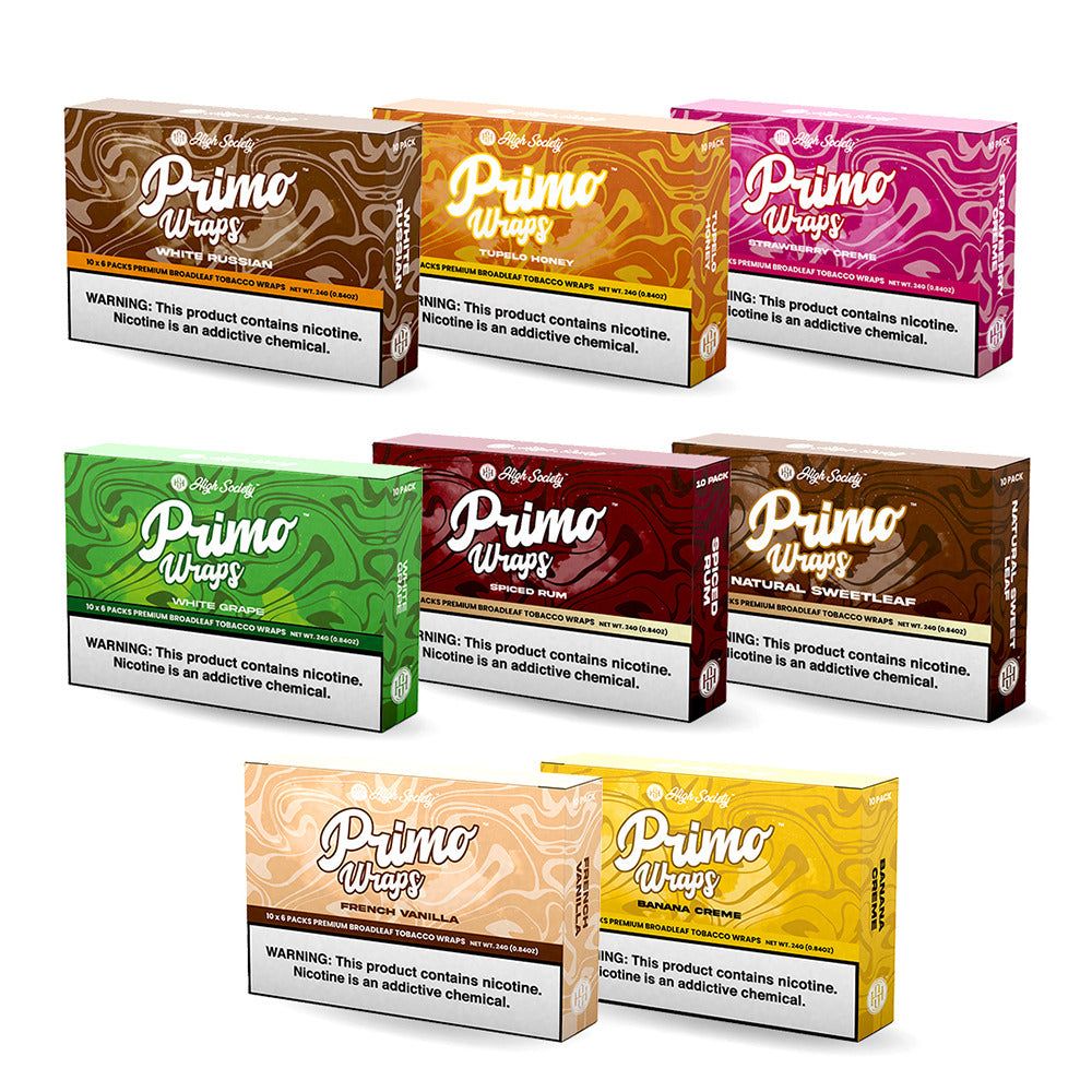 High Society Primo Wraps (6-Pack) Group Photo