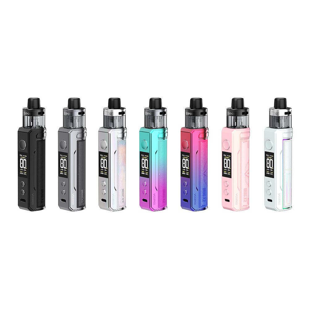 VooPoo Drag X2 Kit (Pod System) - Group Photo