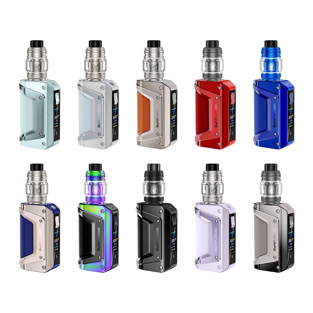 Geekvape Aegis Legend 3 L200 Box Mod Kit - Group Photo