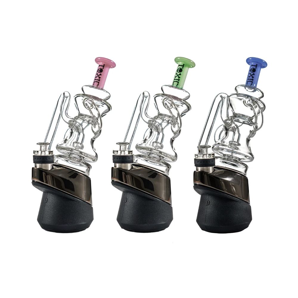 MKGlass TXAT15 Toxic Puffco Glass Attachment (Attachment Only)- Group Photo