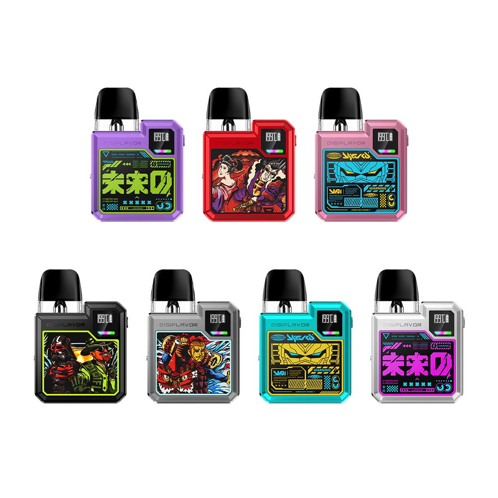 Geekvape Digi-Q Pod System - Group Photo