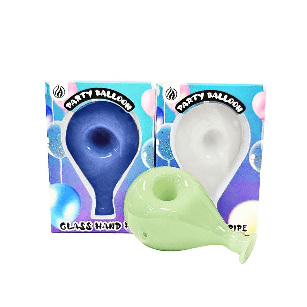 Focus Balloon Glass Hand Pipe 3.3″ Group Photo