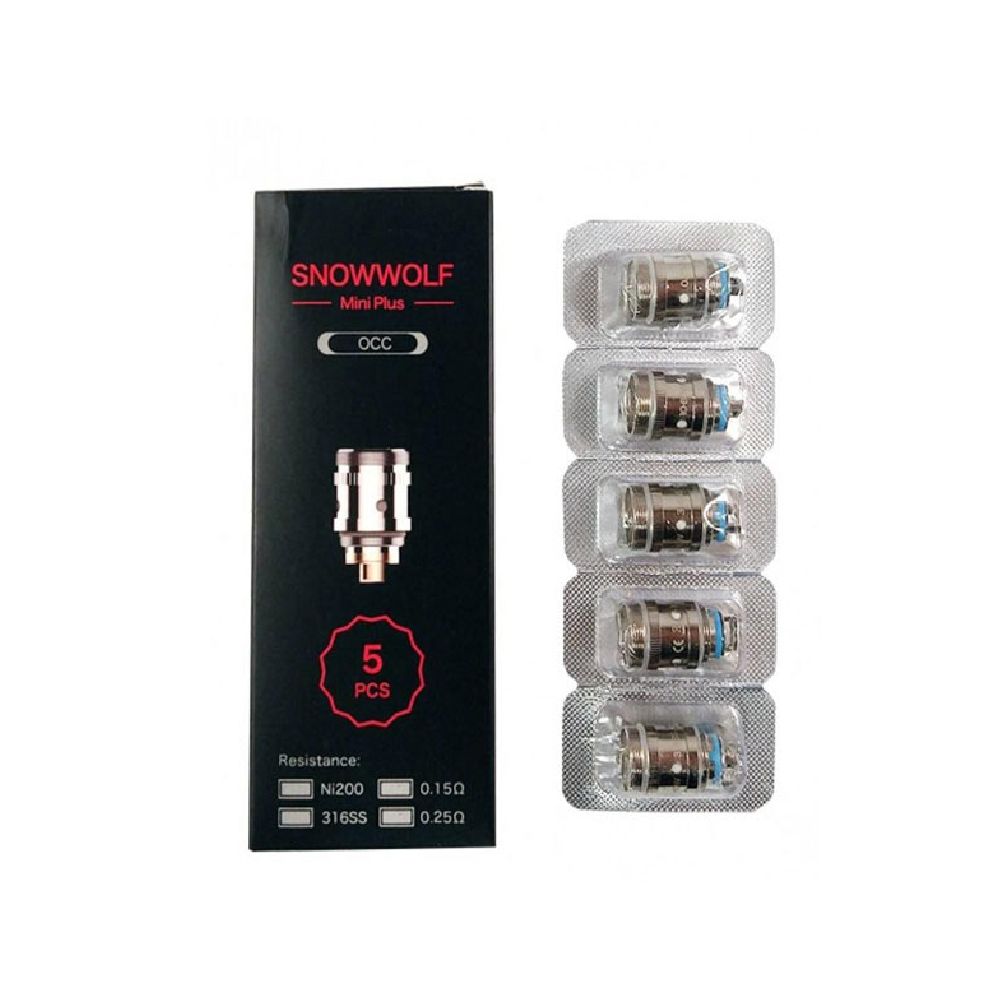 Snowwolf Mini Plus Replacment Coils 5-Pack