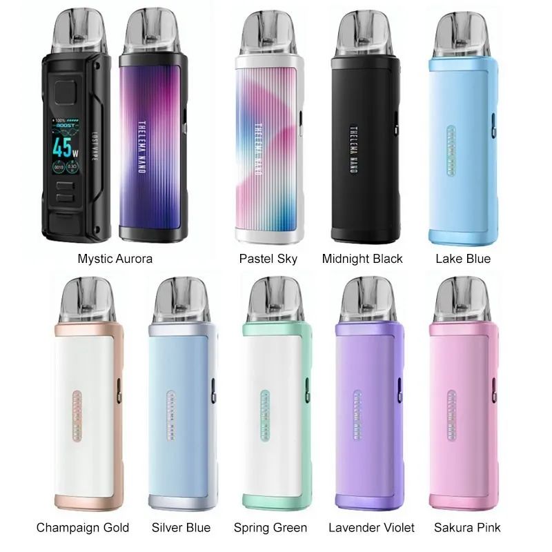 Lost Vape Thelema Nano Pod Kit Group Image