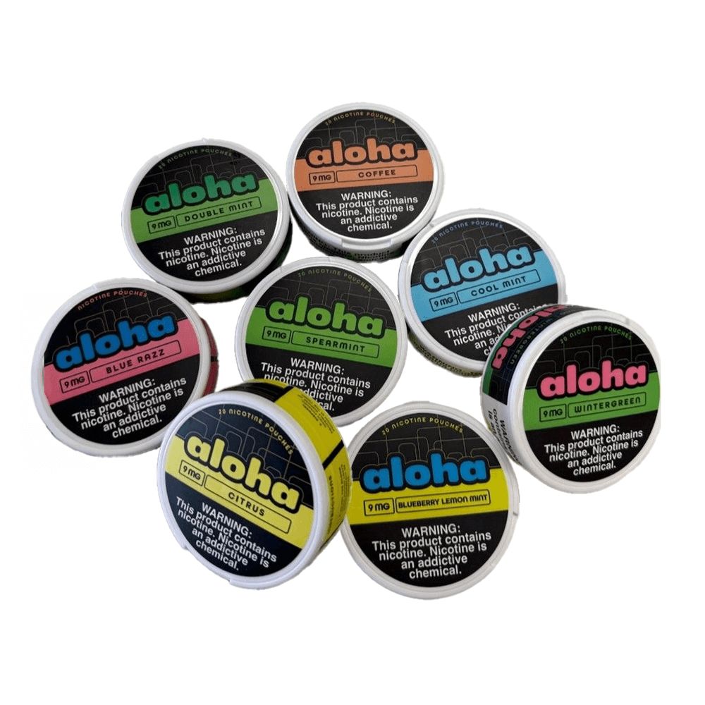 Aloha Nicotine Pouches (20ct Can) Group Image