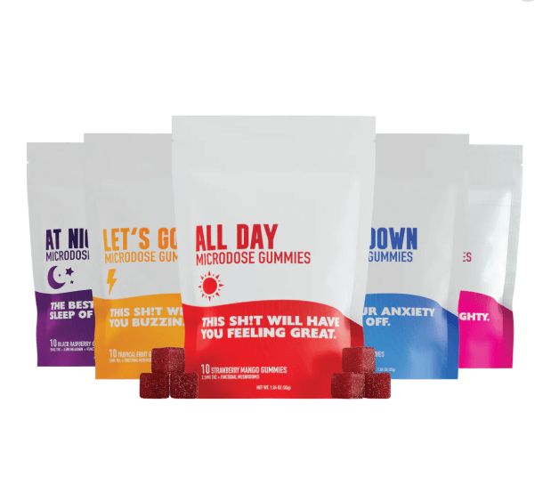 MCRO EDIBLES Nicotine Pouches (10ct Pouch) Group Photo