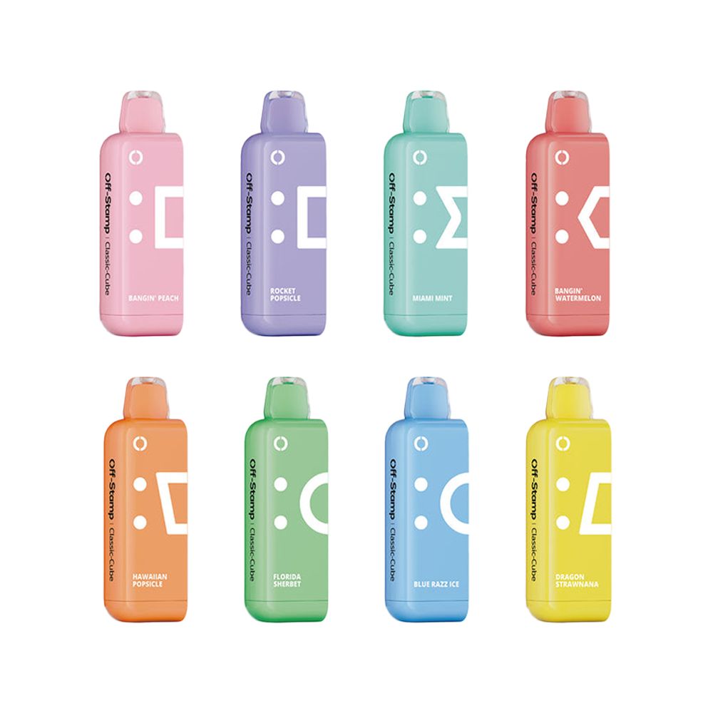Off Stamp X Cube 25K Disposable (Disposable + Replacement Pods) Group Image