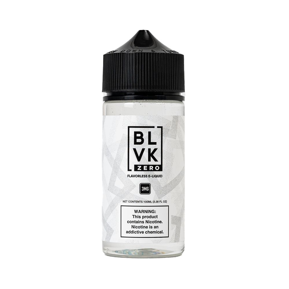 BLVK ZERO Flavorless 100mL 3mg