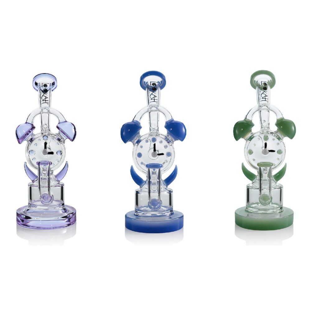 Lookah (Dab Rig) 10“ Recycler Timeless Clock Dab Rig Group Image