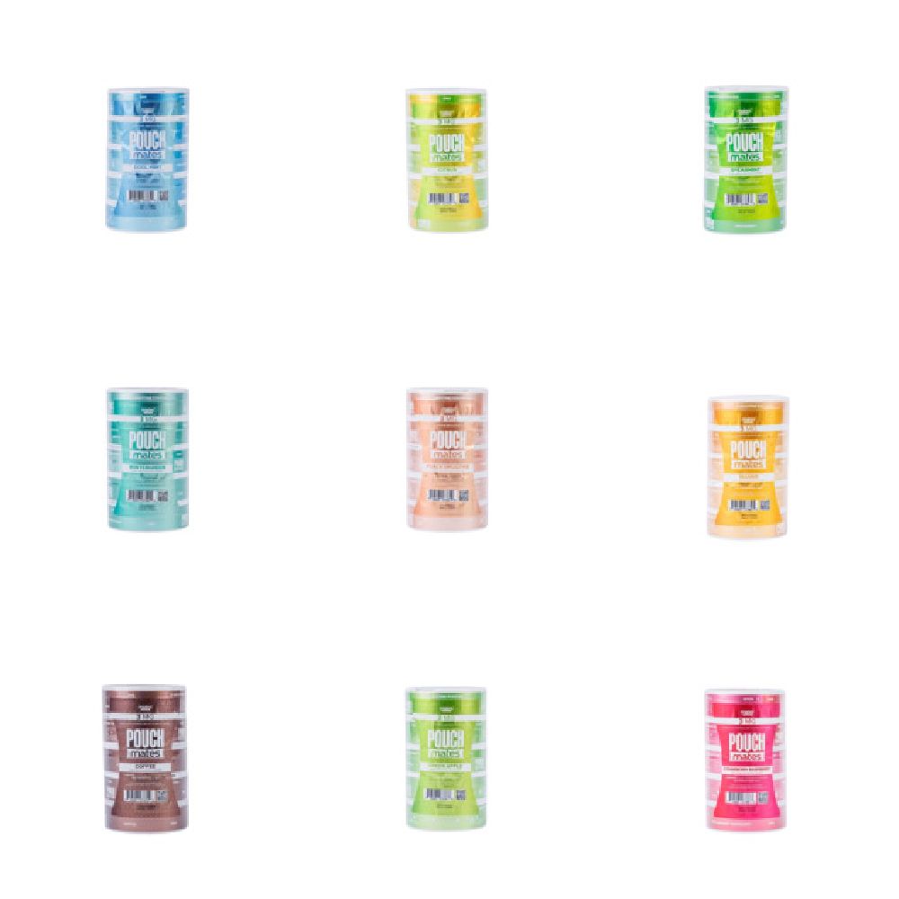 PouchMates Nicotine Pouches (5-Can Pack) - Group Photo