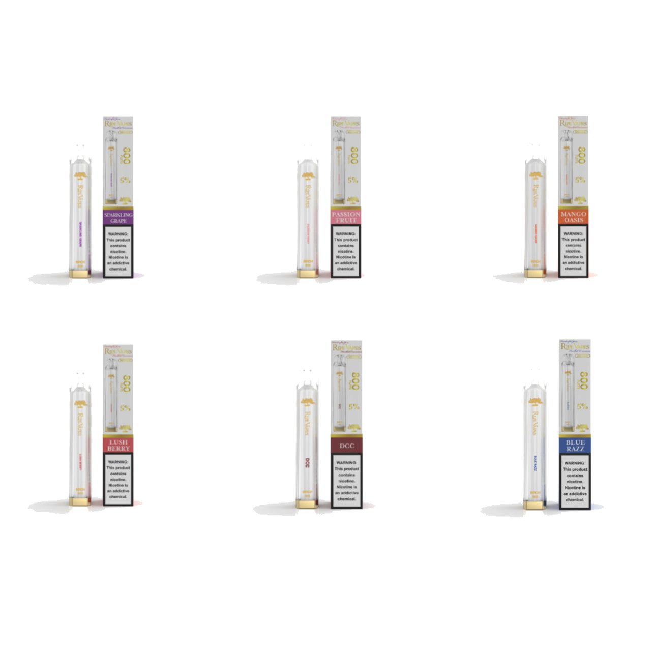 Ripe Vape Birch Disposable Group Image