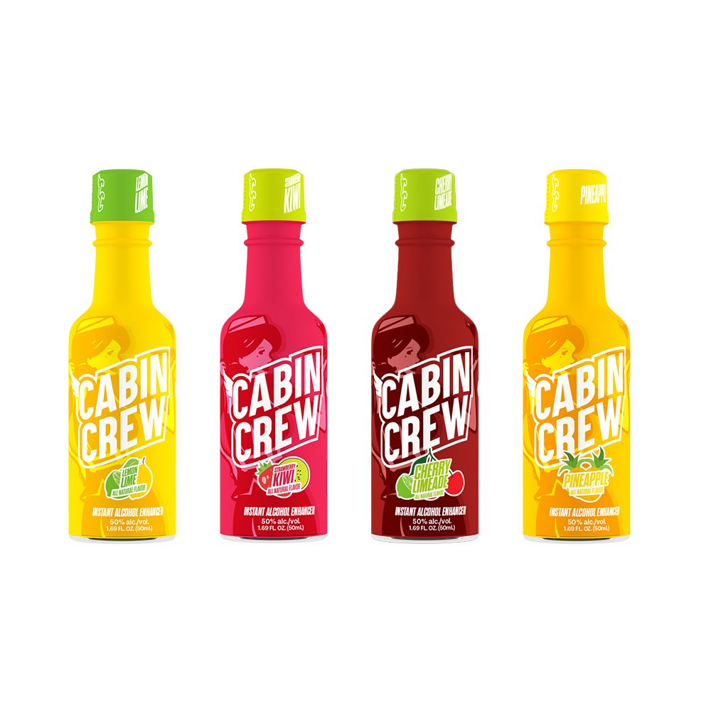 Cabin Crew Alcohol Enhancer (12pc Display) Group Photo