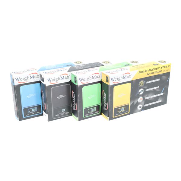 WeighMax Ninja Pocket Scale NJ-100 group photo