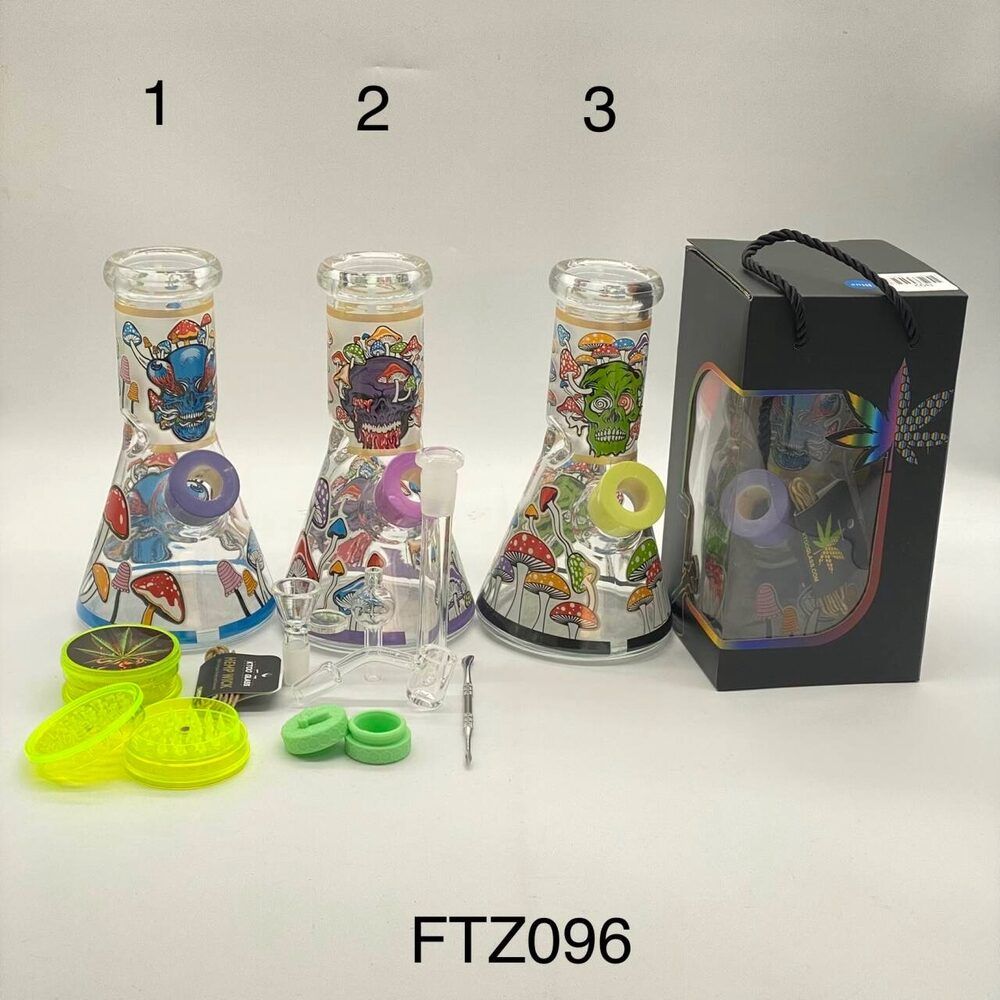 Non branded B92 All in One Skull Design Beaker with Complete Kit
