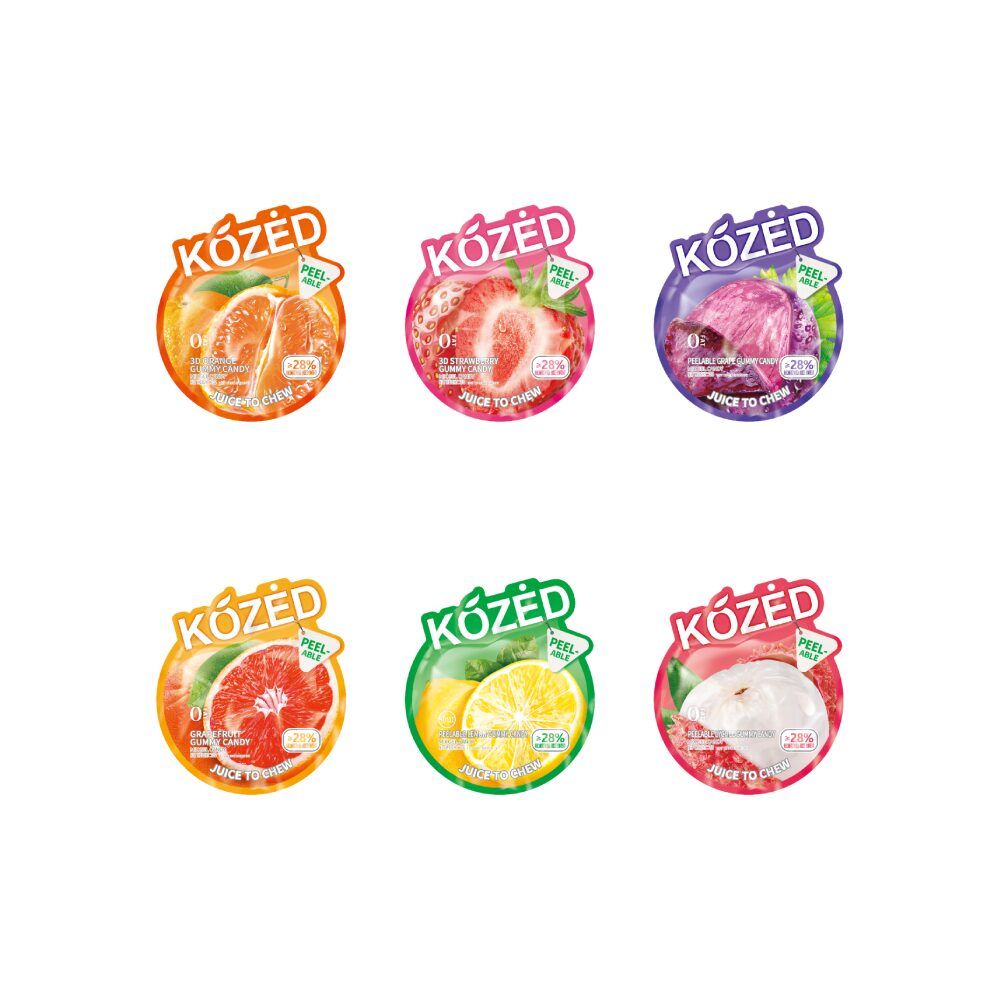 Kozed Peelable Gummy Candy Group Image