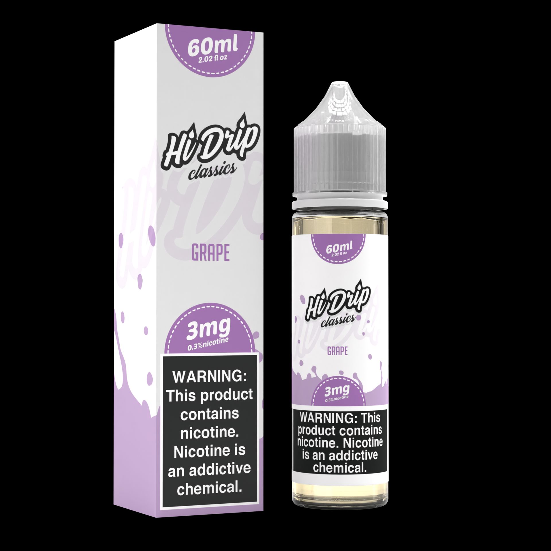 Grape by Hi-Drip Classics Series 60mL with Packaging