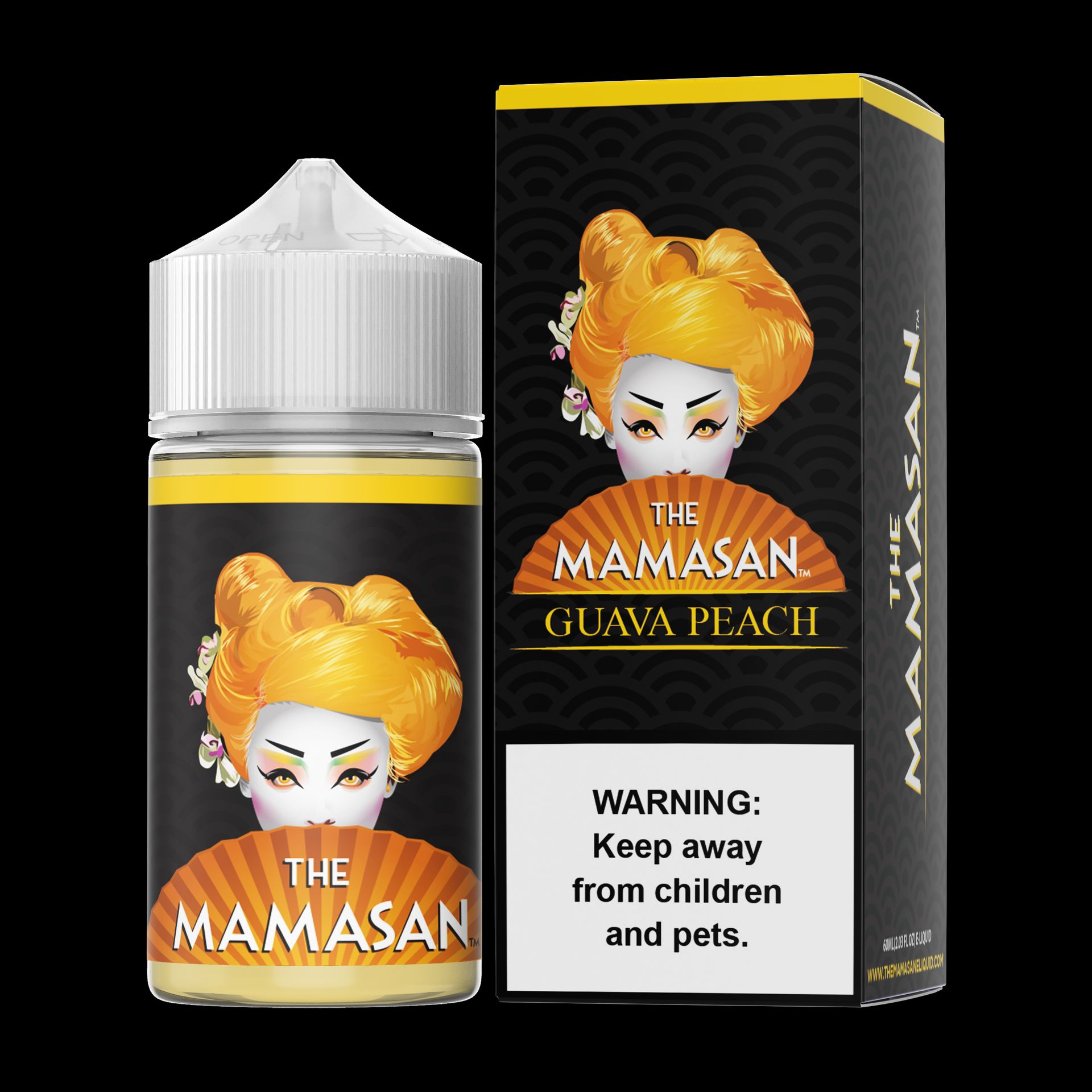 Guava Peach by The Mamasan Series 60mL with Packaging
