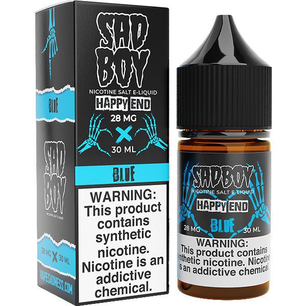 Happy End Blue by Sadboy Salt Series 30mL with Packaging