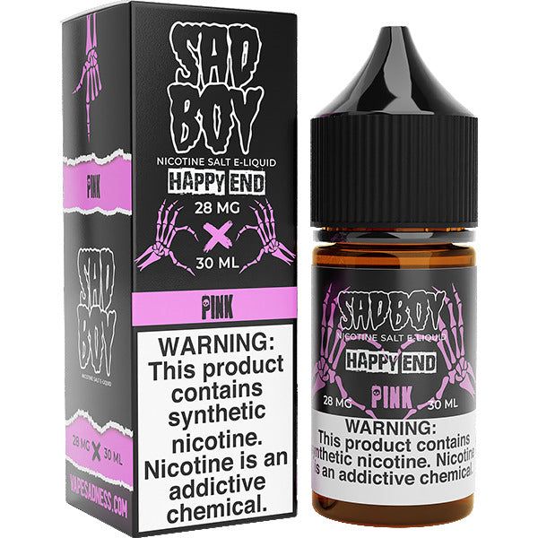 Happy End Pink by Sadboy Salt Series 30mL with Packaging