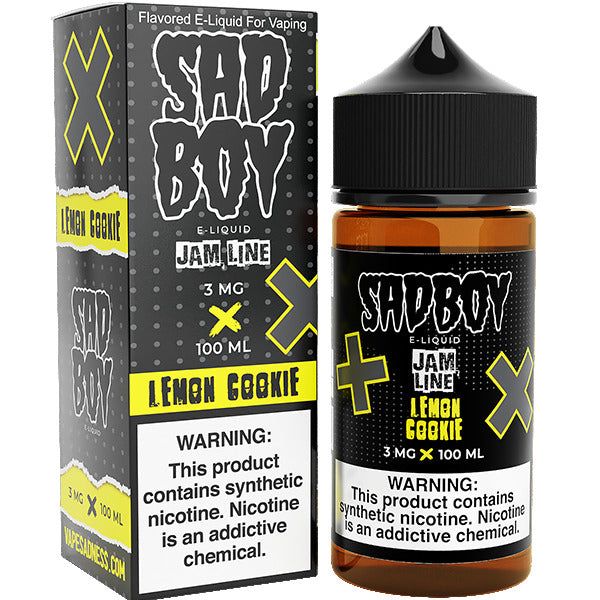 Lemon Jam Cookie by Sadboy Series 100mL with Packaging