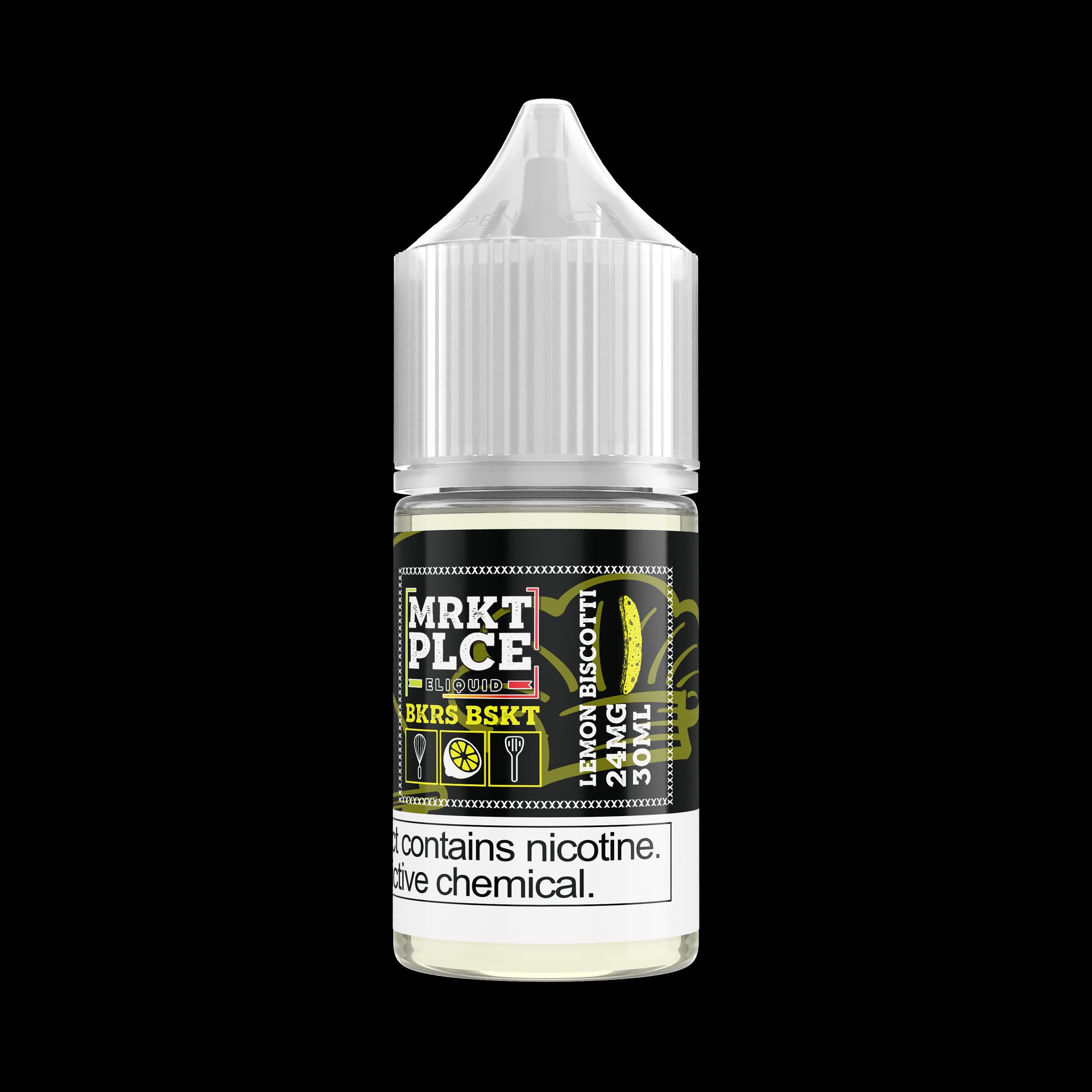 Lemon Biscotti by MRKT PLCE Salts Series 30mL Bottle