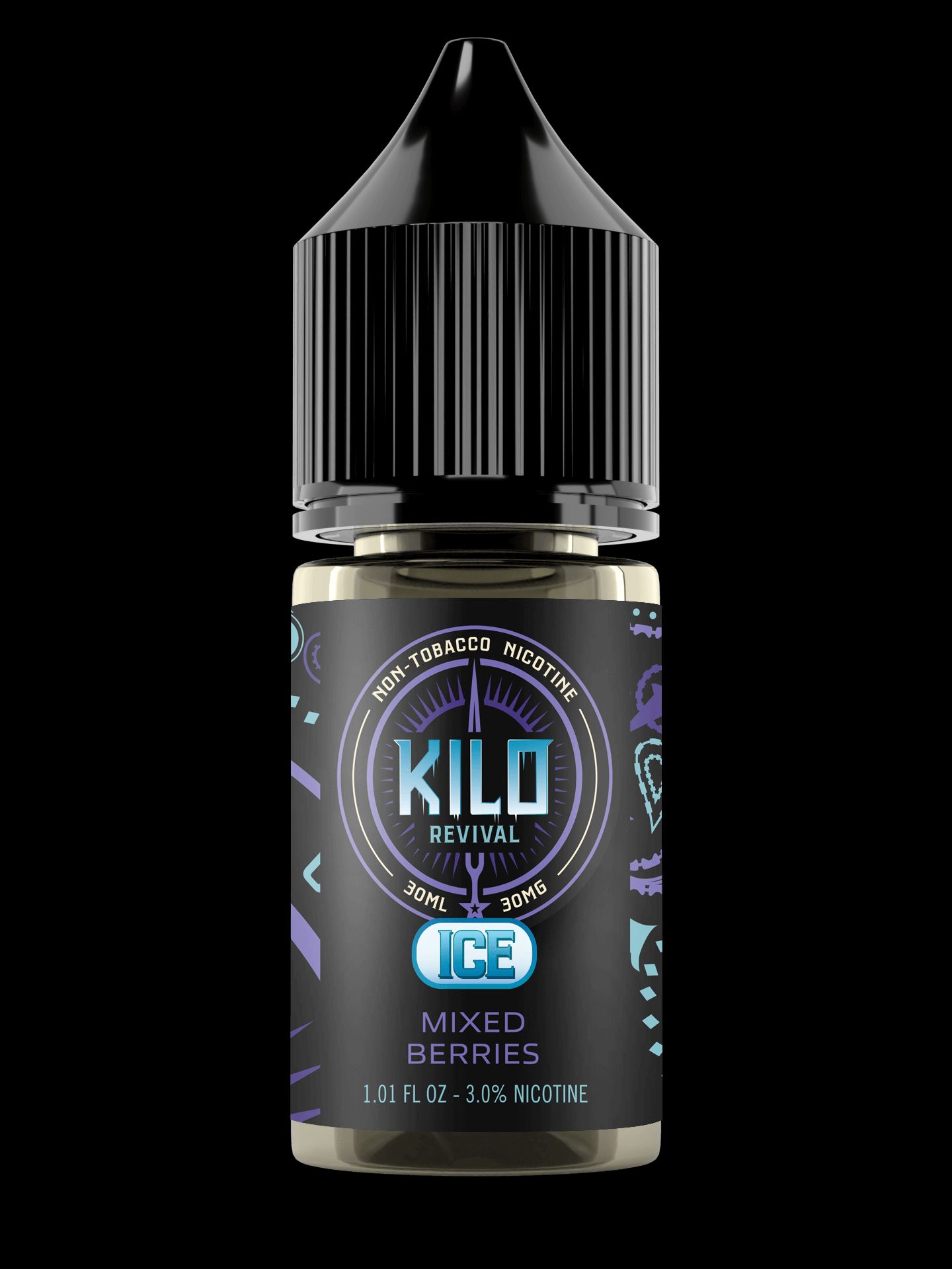Mixed Berries Ice by Kilo Revival Tobacco-Free Nicotine Salt Series 30mL Bottle