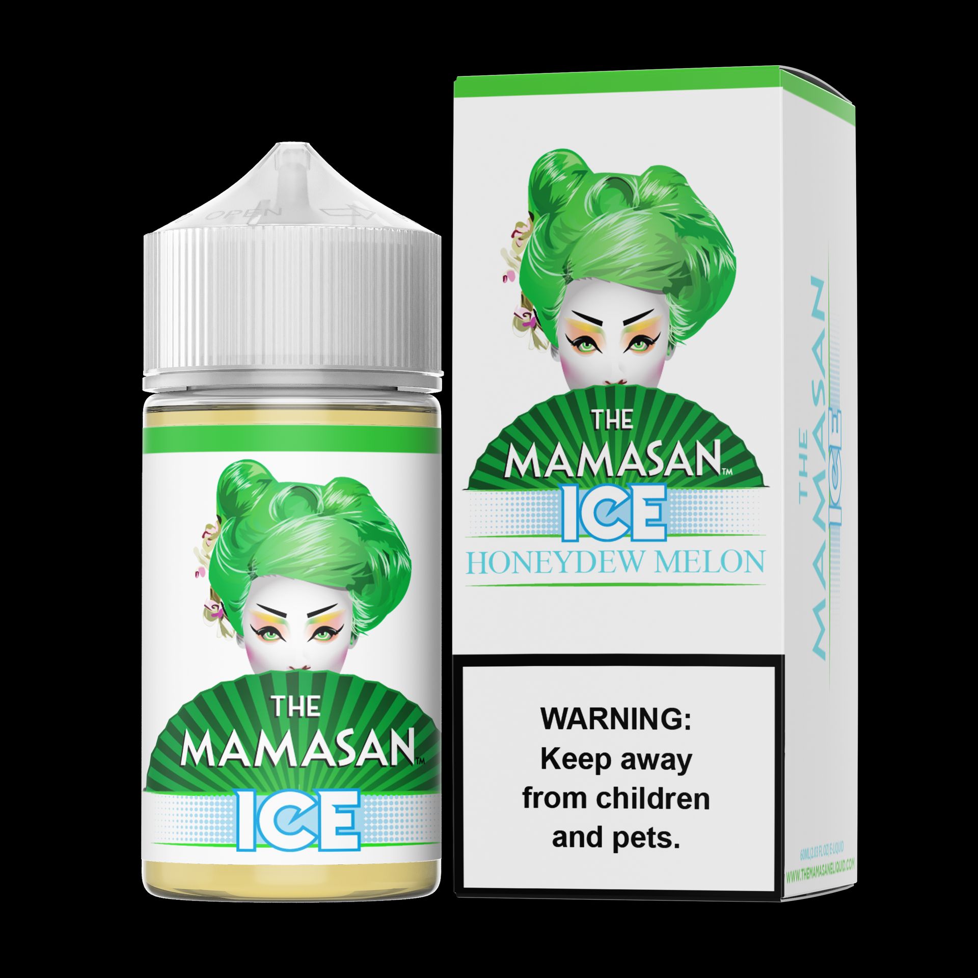 Honeydew Melon Ice by The Mamasan Series 60mL with Packaging