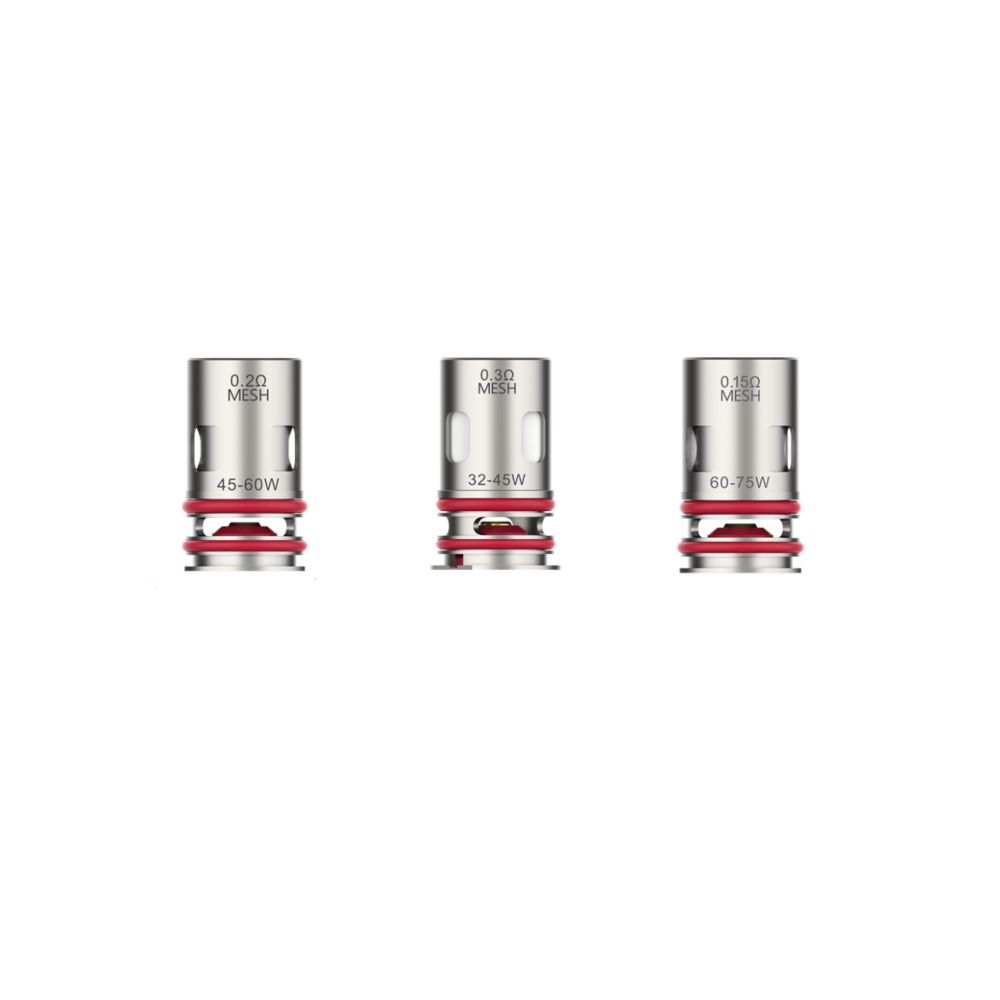 Vaporesso GTX Dual Mesh Replacement Coils 5-Pack - Group Photo
