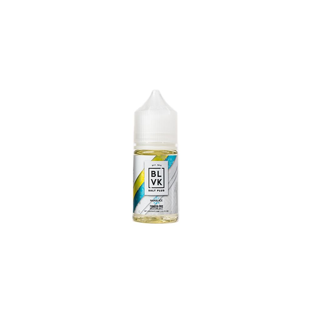 Nana Ice Banana Ice by BLVK TF-Nic Salt Series 30mL Bottle