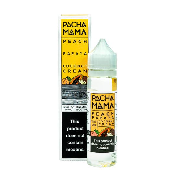 Peach Papaya Coconut Cream by TFN Pachamama Series 60mL with Packaging