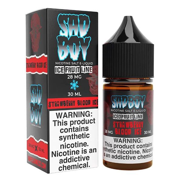 Strawberry Ice Salt by Sadboy Salt Series 30mL with Packaging